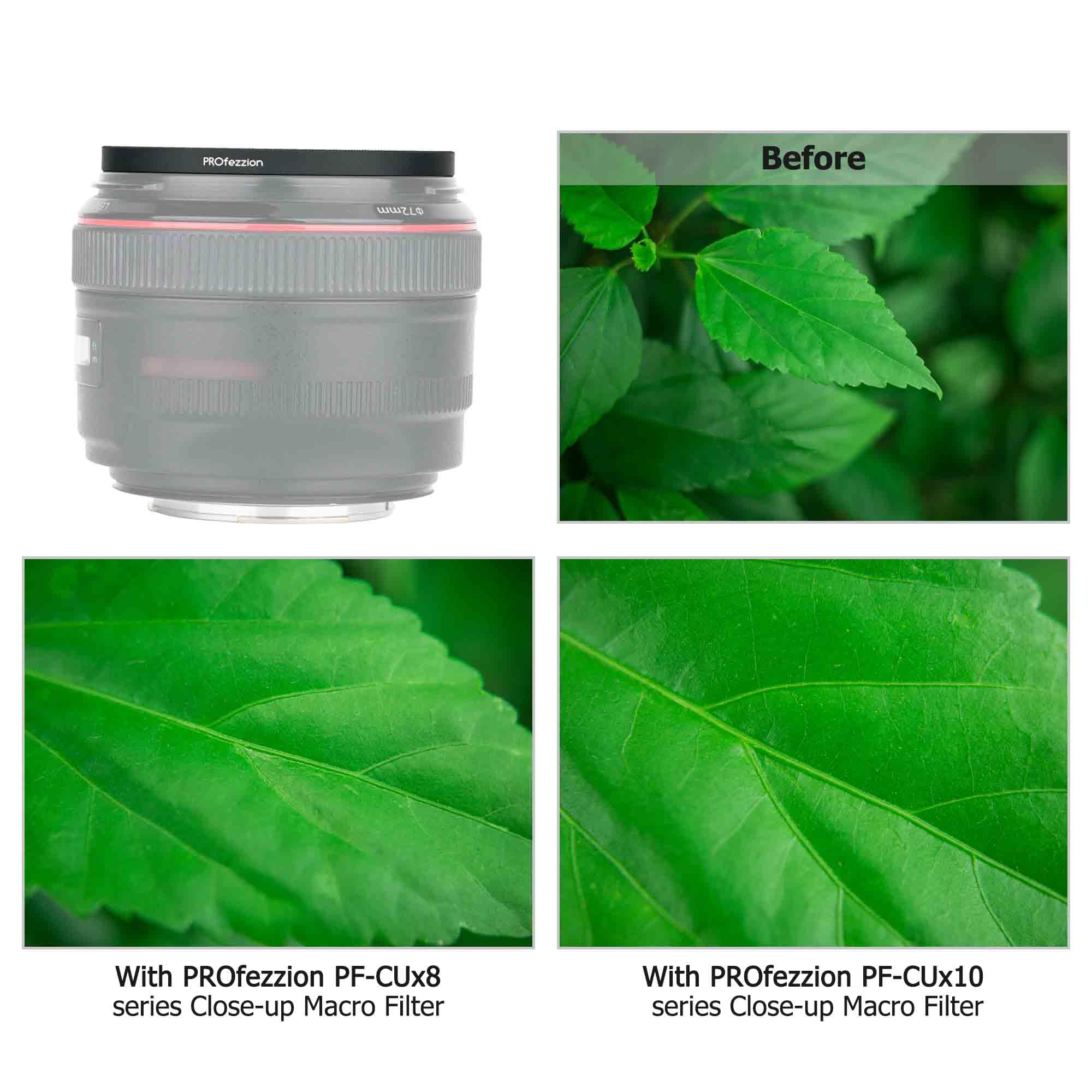 Amazon.com: PROfezzion 52mm Close-Up Filter (+10) Macro Lens